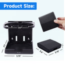 4" Plastic Adjustable Folding Drink Cup Holder(4-Pack, 4 Colors)