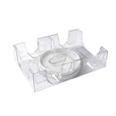 2-Deck Revolving Play Card Tray,  360° Rotating Card Holder