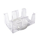 6-Deck Revolving Play Card Tray, 360° Rotating Card Holder