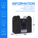 6-Decks Red Canasta Cards with Automatic Card Shuffler, Revolving Card Holder, Sheet Score Pads