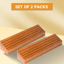 14" Wooden Playing Card Holder Tray Card Rack Organizer Set