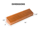 14" Wooden Playing Card Holder Tray Card Rack Organizer Set