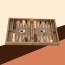 11" Star Style Magnetic Wooden Inlay Backgammon Board Game Set