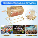 Raffle Drum, Medium Brass Raffle Ticket Spinning Cage