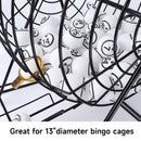 1.5" White Ping Pong Size Replacement Bingo Balls (Double Side Printed)