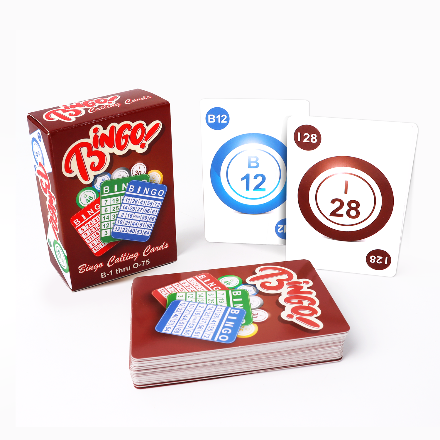 GSE Games & Sports Expert Colorful Plastic Coated Bingo Calling