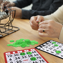 1000 Pieces 3/4-inch Plastic Transparent Bingo Chips  (7 Colors)