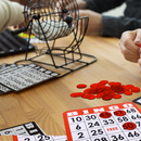 1000 Pieces 3/4-inch Plastic Transparent Bingo Chips  (7 Colors)