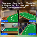 70" x 35" Casino Card Game Tabletop Layout Mat