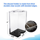 2/4/6/8 Deck Casino Grade Acrylic Discard Holder Trays for Blackjack
