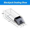6 Decks Blackjack Dealing Shoe, Discard Holder, Layout, Cut Card Combo Set
