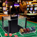 600pcs/1000pcs Poker Chip Cases, Acrylic Poker Chips Carrier with Poker Chip Trays