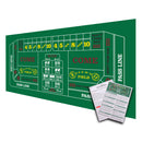 36" x 72" Portable Casino Craps Tabletop Felt Layout Mat