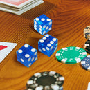 19mm Vegas Casino Style Craps Dice Set of 5 with Razor Sharp Edges