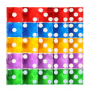 Set of 25 19mm Vegas Casino Style Craps Dice with Razor Sharp Edges