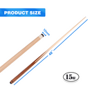 48" Canadian Maple Shorty Billiard Pool Cue Stick