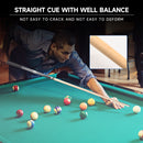 58" 2-Piece Canadian Maple Portable Carrying Billiard Pool Cue Stick (Grey)