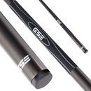 58" 2-Piece Slick Gray Fiberglass Graphite Composite Billiard Pool Cue Stick