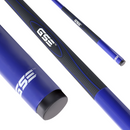 58" 2-Piece Slick Blue Fiberglass Graphite Composite Billiard Pool Cue Stick