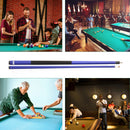Set of 4 58" Matte Blue Fiberglass Graphite Composite Detachable Billiard Pool Cue Sticks