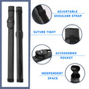 1x1 Hard Leatherette Billiard Pool Cue Stick Carrying Case (5 Colors)