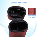 1x1 Hard Leatherette Billiard Pool Cue Stick Carrying Case (5 Colors)