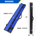 1x1 Hard Leatherette Billiard Case Pool Cue Box