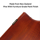 Dartboard Cabinet with Sisal/Bristle Dartboard, Dart Scoreboard, and Steel Tip Darts