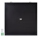 Dart Backboard Wall Protector for Dart Board Surround (Black/Brown)