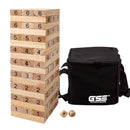 54 Pieces Tumbling Timbers, Wooden Building Block Stacking Games