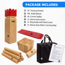 Backyard Kubb Yard Game Set, Outdoor Lawn Throwing Toss Game