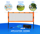 20' x 2.5' Portable Professional Nylon Badminton Set