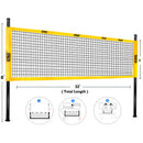 3' x 32' Professional Volleyball and Badminton Combo Set