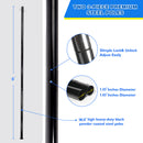 3' x 32' Professional Volleyball and Badminton Combo Set