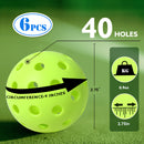 Green Pickleball Complete Net Set with Pickleball Net, Paddles, Pickleballs