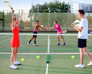 Green Pickleball Complete Net Set with Pickleball Net, Paddles, Pickleballs