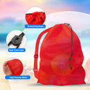 30"x 40" Set of 6 Extra-Large Mesh Sports Ball Drawstring Bag