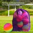 30"x 40" Set of 6 Extra-Large Mesh Sports Ball Drawstring Bag