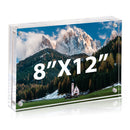 8x12 Inch Clear Acrylic Picture Frames for Home/Office Desktop