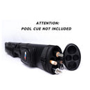 2x2 Hard Oval Billiard Pool Cue Stick Carrying Case (5 Colors)