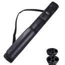 2x2 Hard Oval Billiard Pool Cue Stick Carrying Case (5 Colors)