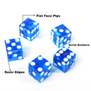 Craps Game Set, Including Casino Dice, 3" Craps On/Off Dealer Puck Button