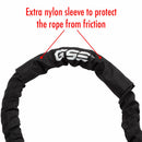 2" Battle Rope, Workout Battle Ropes with Sleeve Cover (30ft/40ft/50ft)