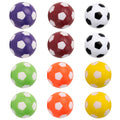 12-Pack 36mm Regulation Size Plastic Tabletop Soccer Balls Table Soccer Foosballs Replacement Balls for Soccer Game - 2 Colors