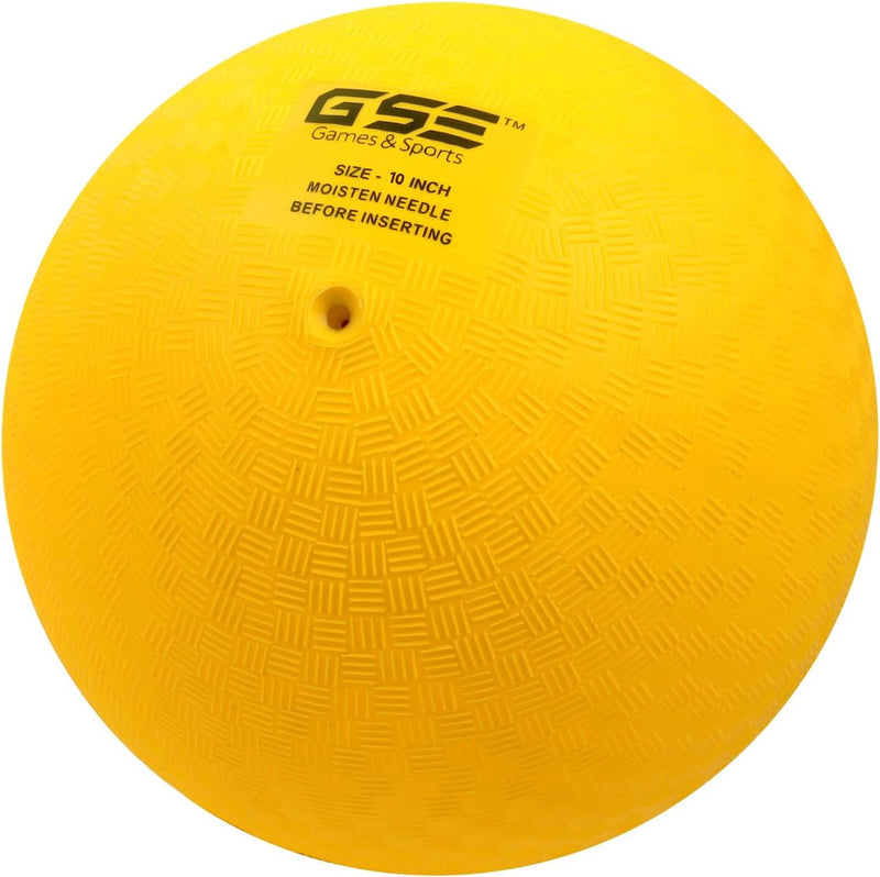 10" Multi-Color Playground Balls, Kickball, Bouncy Dodge Ball, Handball