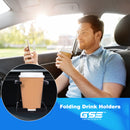 4" Plastic Adjustable Folding Drink Cup Holder （1-Pack, 4 Colors)