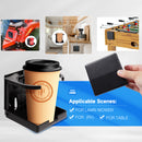 4" Plastic Adjustable Folding Drink Cup Holder （1-Pack, 4 Colors)