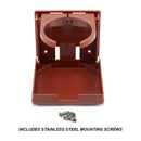 4" Plastic Adjustable Folding Drink Cup Holder （1-Pack, 4 Colors)