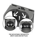 4" Plastic Adjustable Folding Drink Cup Holder （1-Pack, 4 Colors)