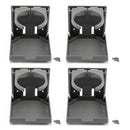 4" Plastic Adjustable Folding Drink Cup Holder（4-Pack, 4 Colors)